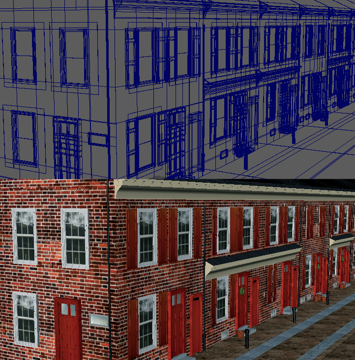 A picture of a 3D model I made.